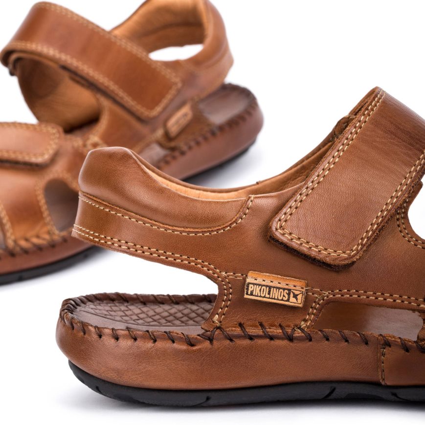 Men's Pikolinos TARIFA Sandals Brown | NZ Z59Q287